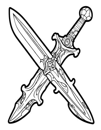 Dragon Steel - Free printable coloring page