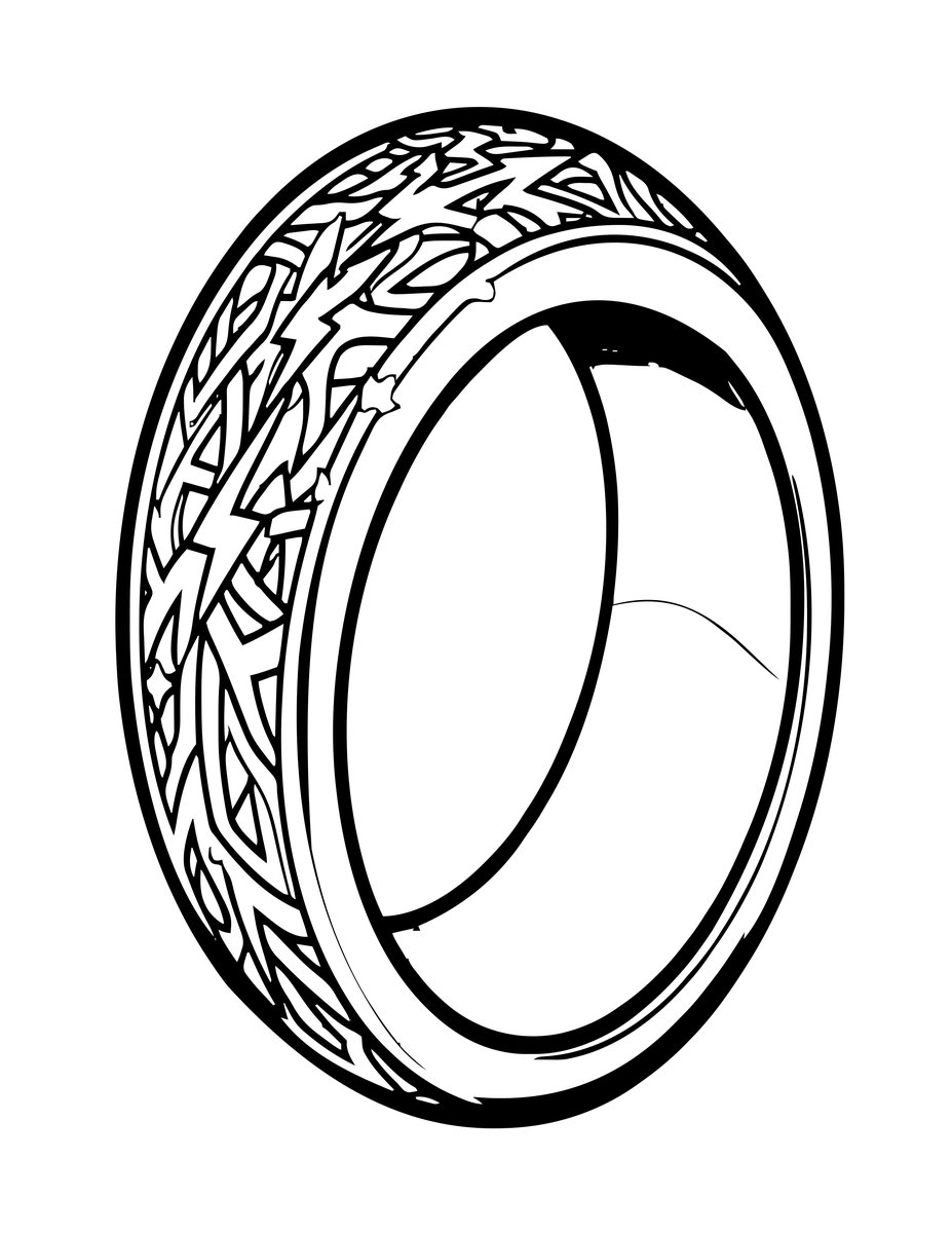 Storm Ring - free printable coloring page