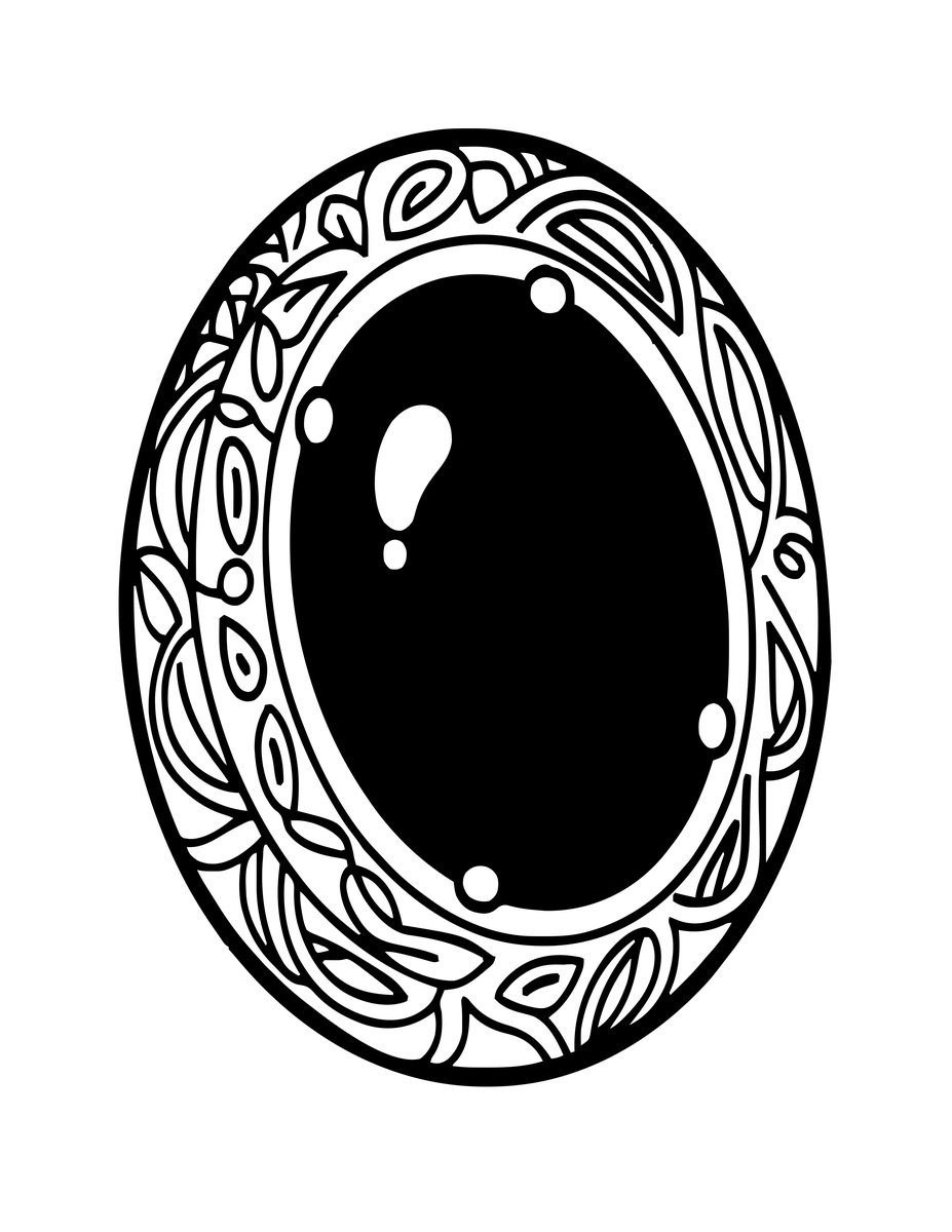 Healing Ring - free printable coloring page
