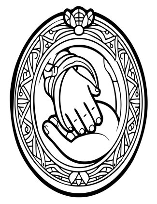 Ring Inheritance - Free printable coloring page