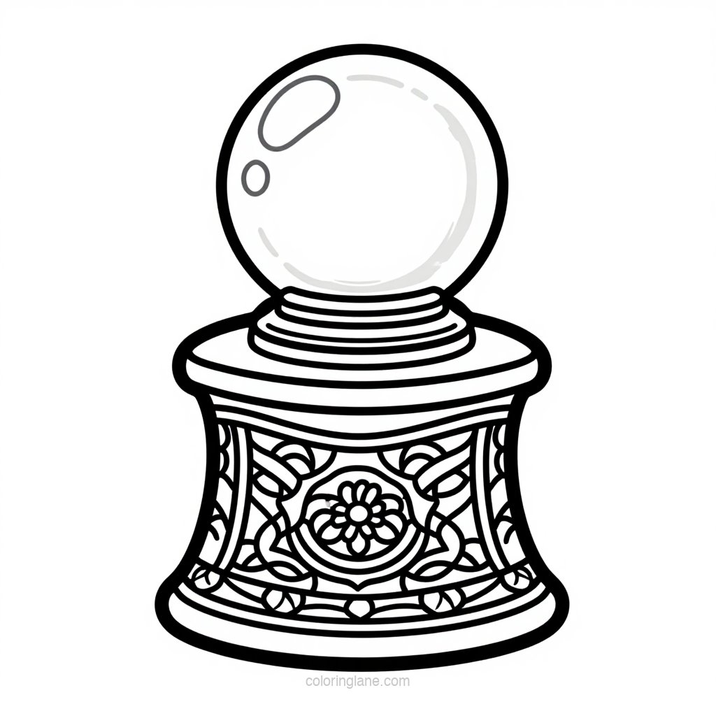 Time Dagger - free printable coloring page