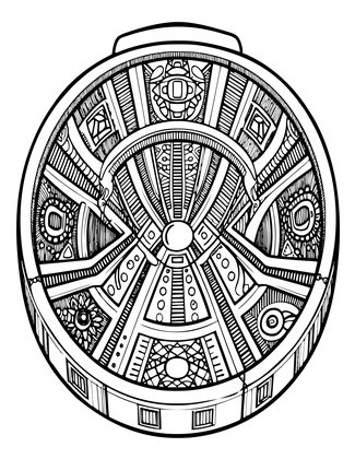 World Below - Free printable coloring page