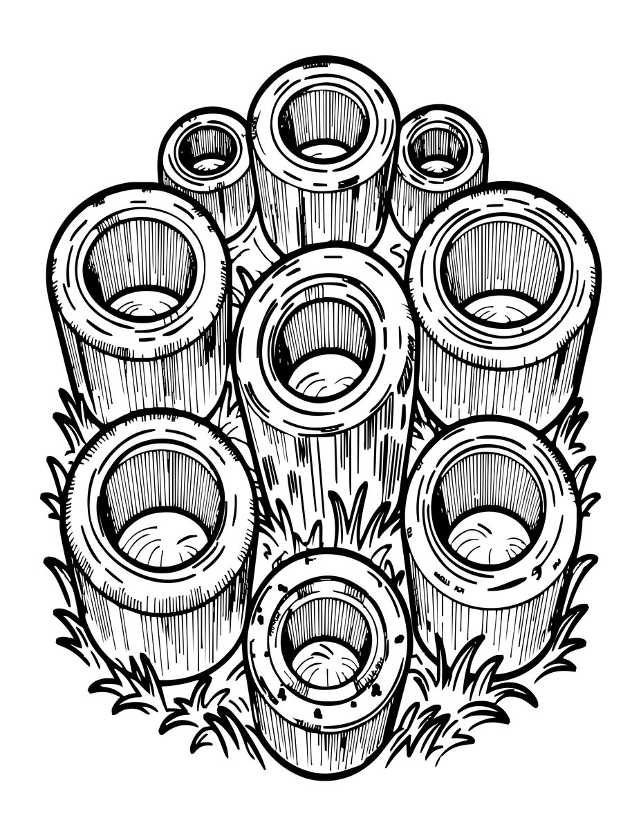 Desert Fairy Circle - free printable coloring page