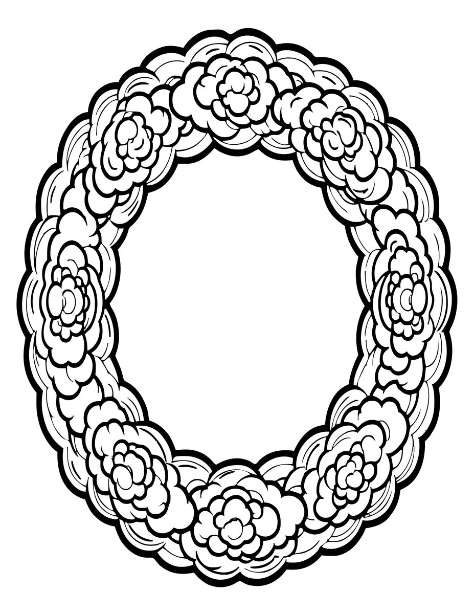 Cloud Ring - free printable coloring page