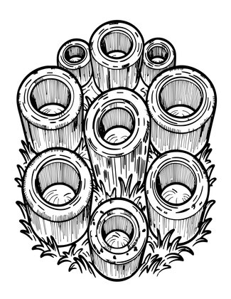 Desert Fairy Circle - Free printable coloring page