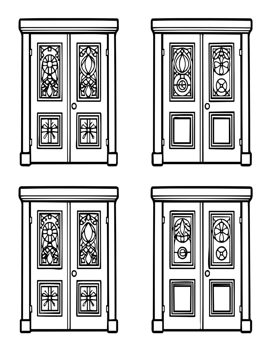 Seasons Change - free printable coloring page