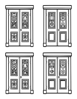 Seasons Change - Free printable coloring page