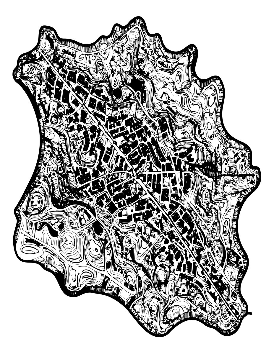 Battle Map - free printable coloring page