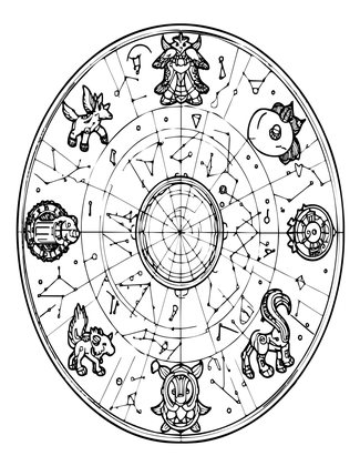 Star Chart - Free printable coloring page