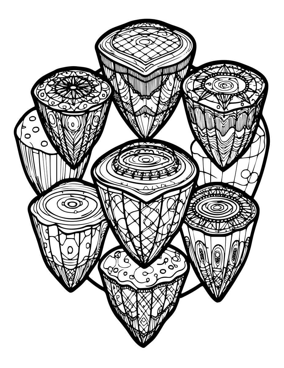 Island Below - free printable coloring page