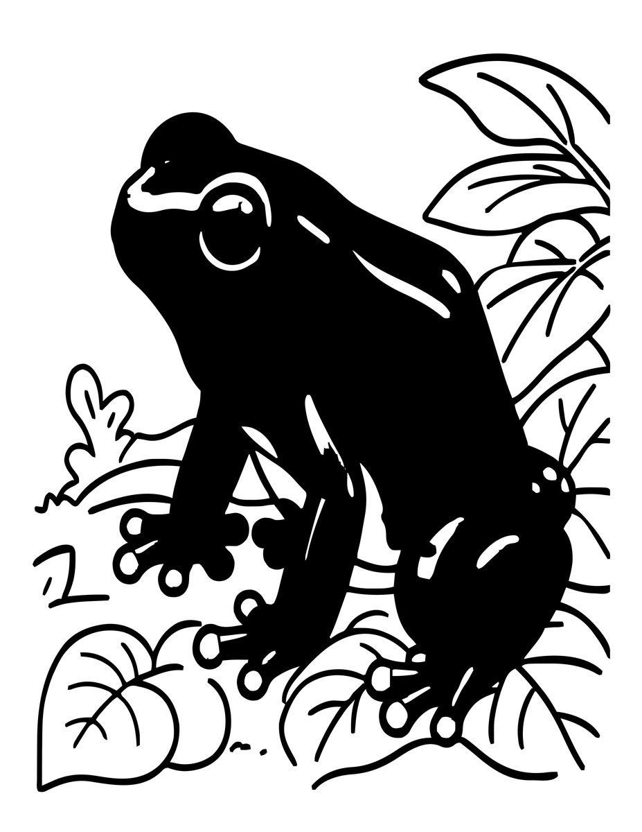 Tomato Frog - free printable coloring page