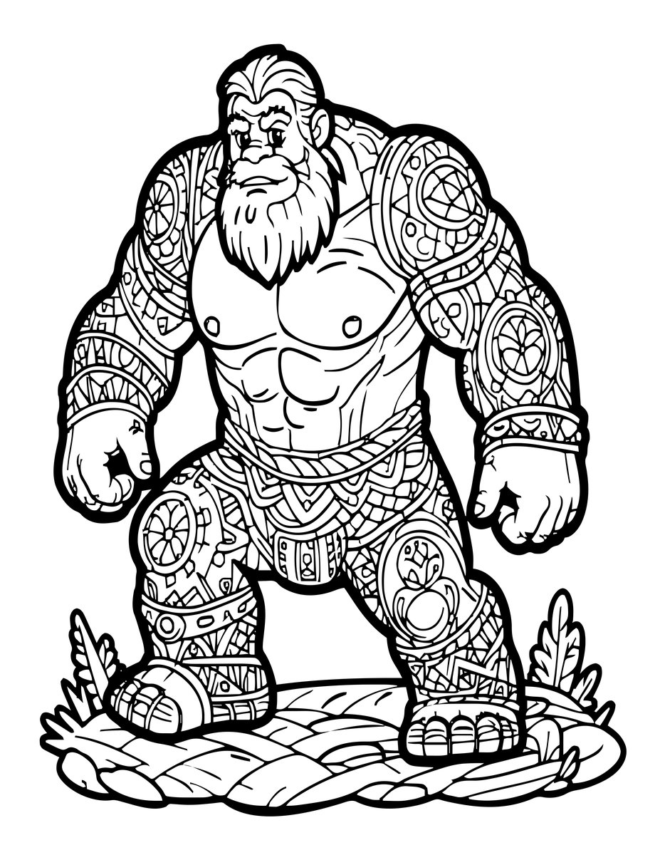 Winter Ends - free printable coloring page