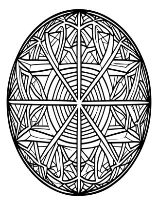 3D Sphere Illusion - Free printable coloring page