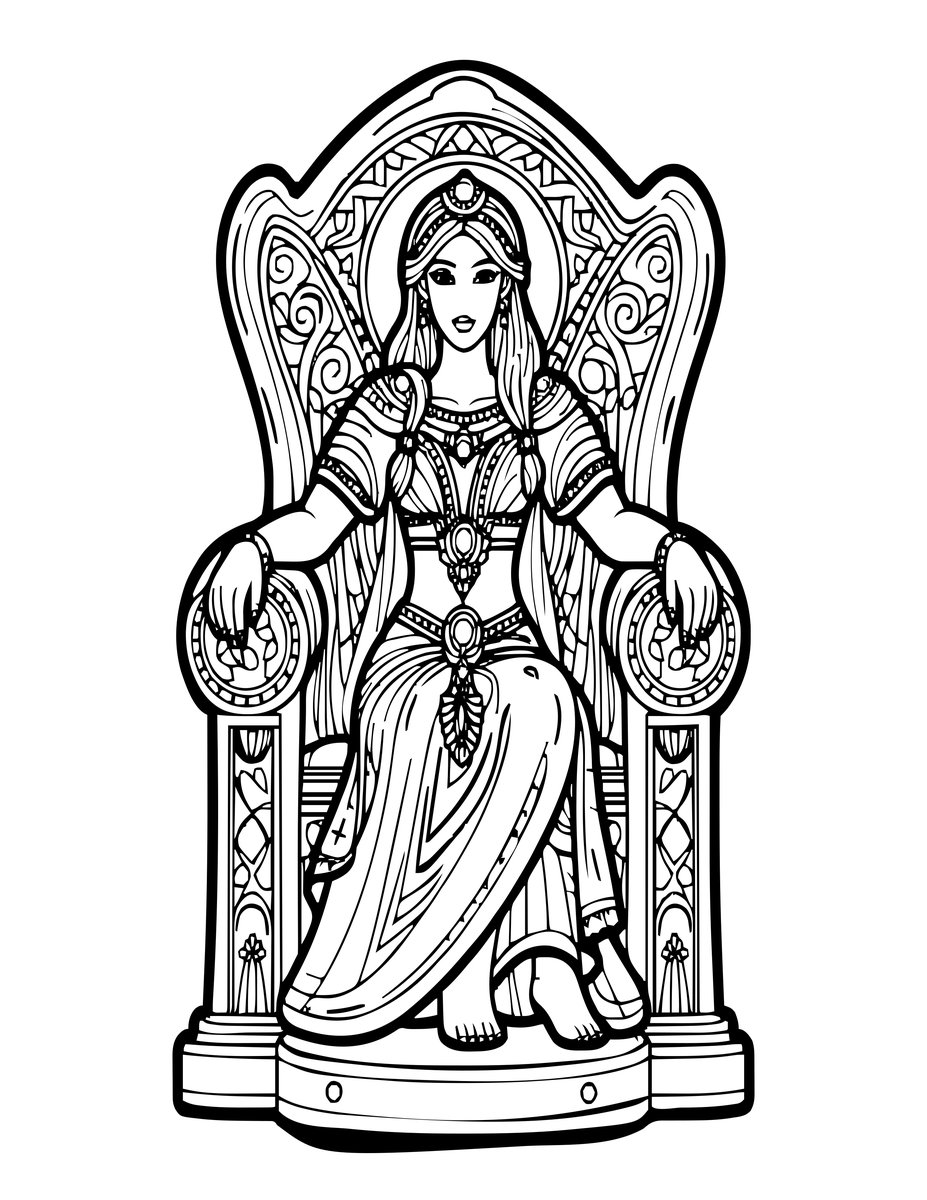 Hades - free printable coloring page