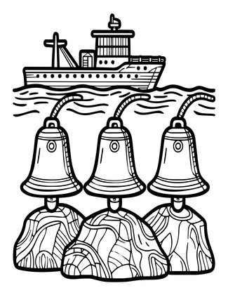 Sirens - Free printable coloring page