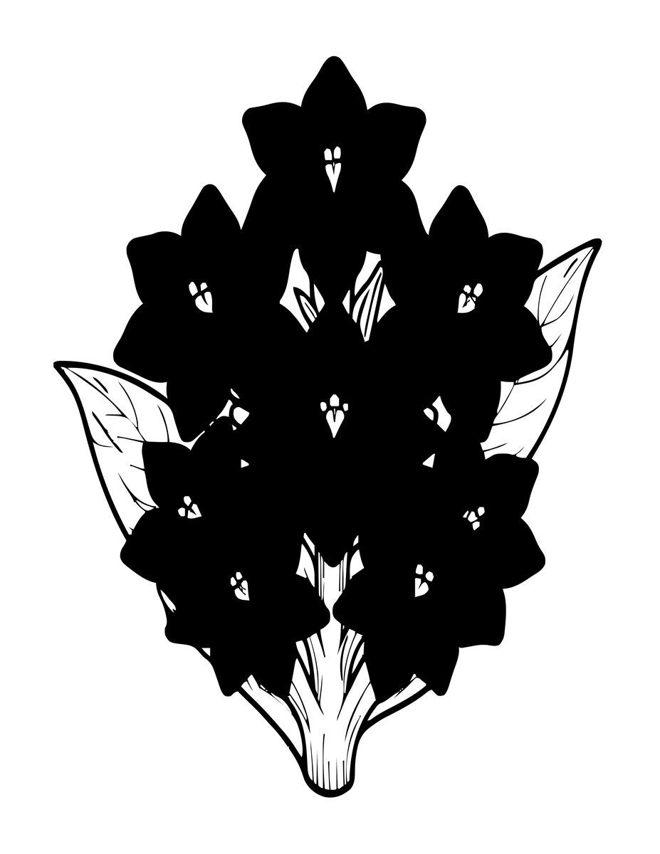 Blue Ginger - free printable coloring page