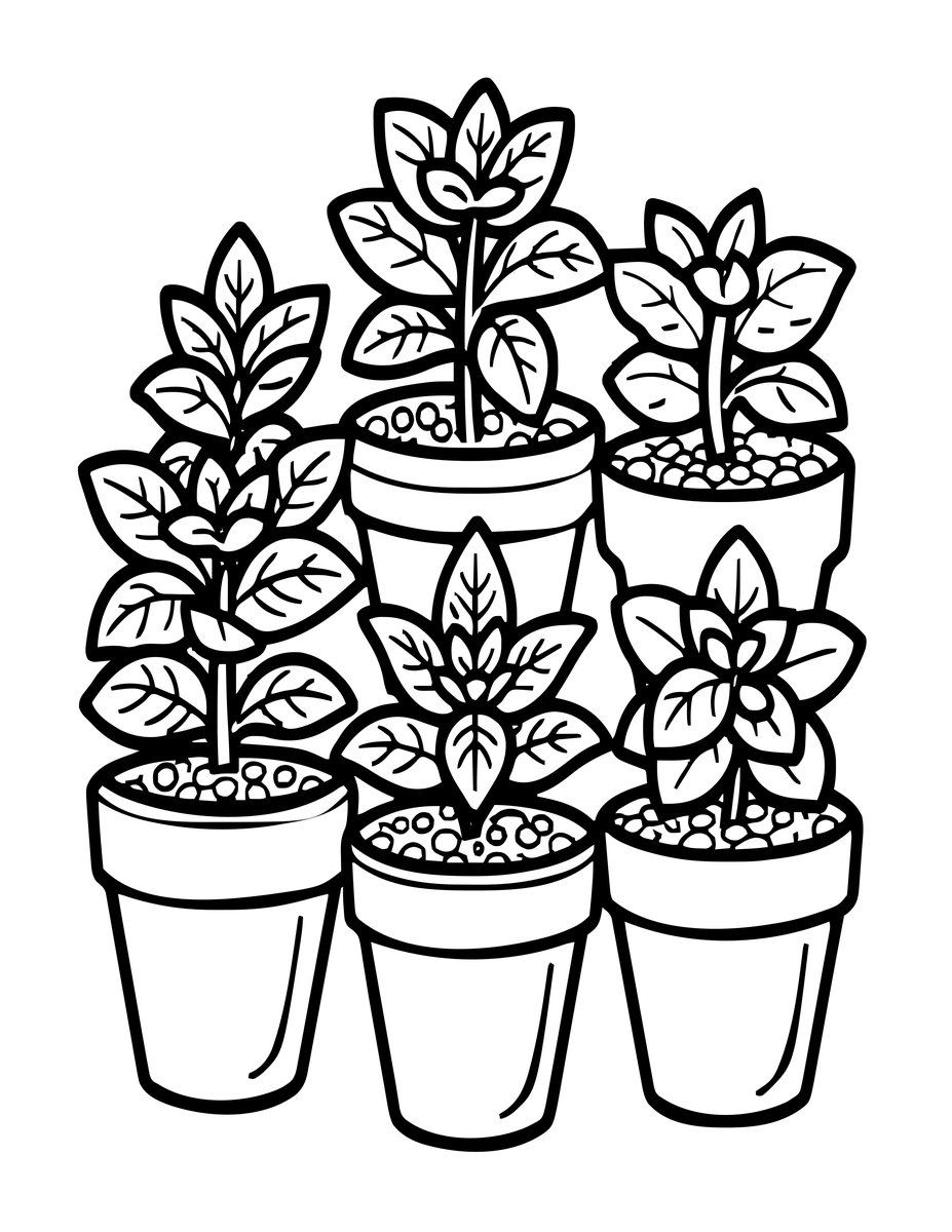 Mint Collection - free printable coloring page