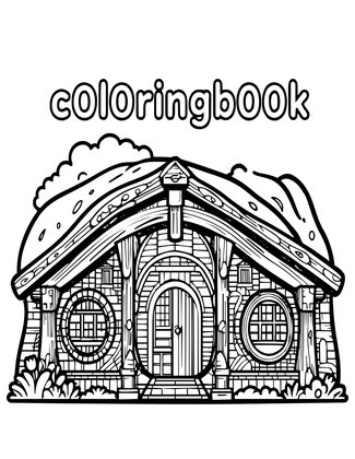 Underground Cross-Section - Free printable coloring page