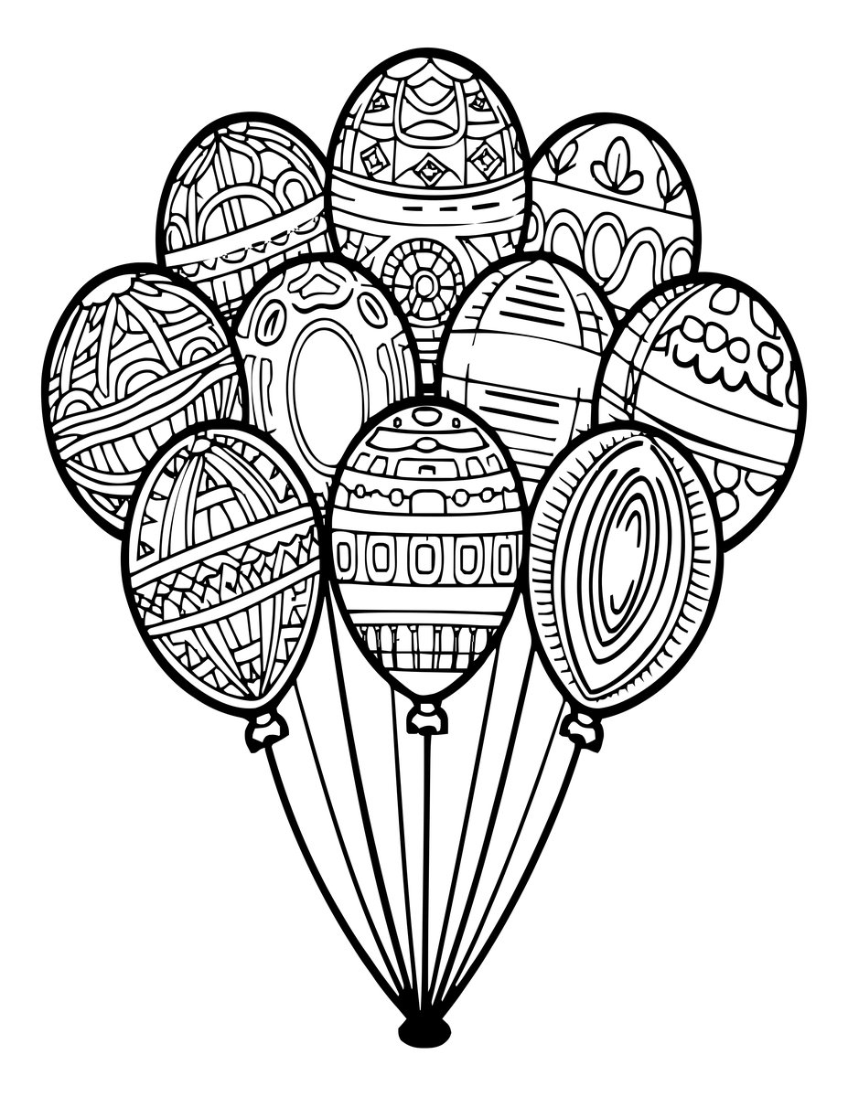 Rainbow Sequence - free printable coloring page