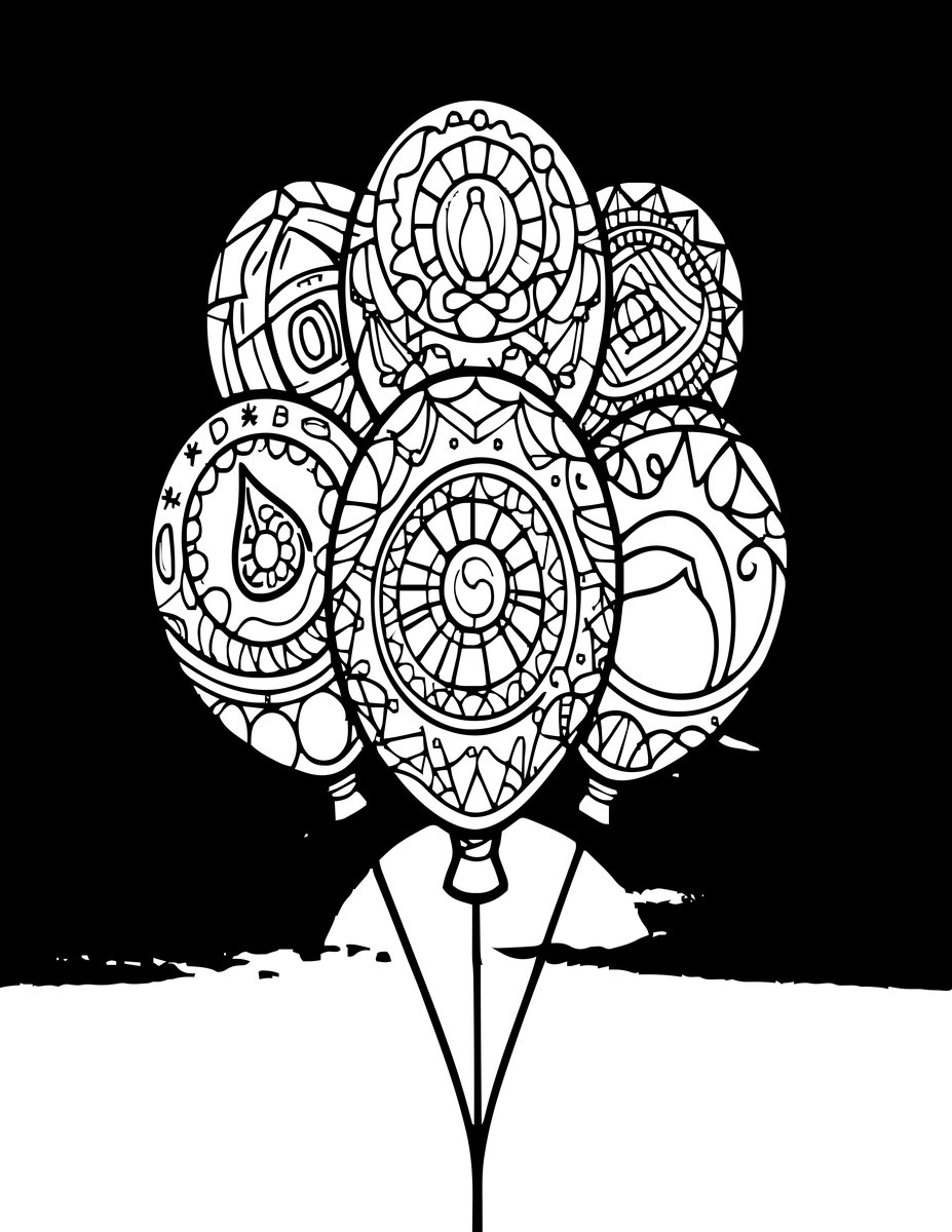 Sunset Flight - free printable coloring page