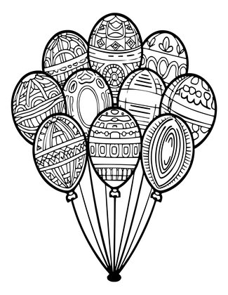 Rainbow Sequence - Free printable coloring page