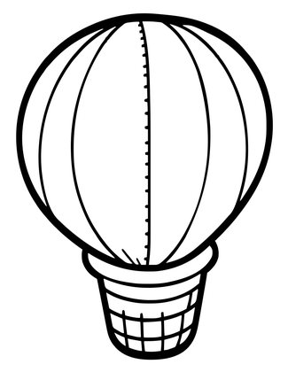 Balloon Detail - Free printable coloring page
