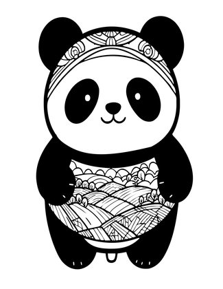 Animal Balloon - Free printable coloring page