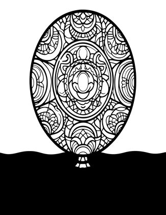 Ocean Flight - Free printable coloring page