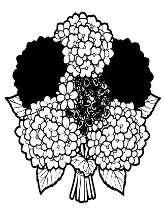 Hydrangea Bouquet - Free printable coloring page