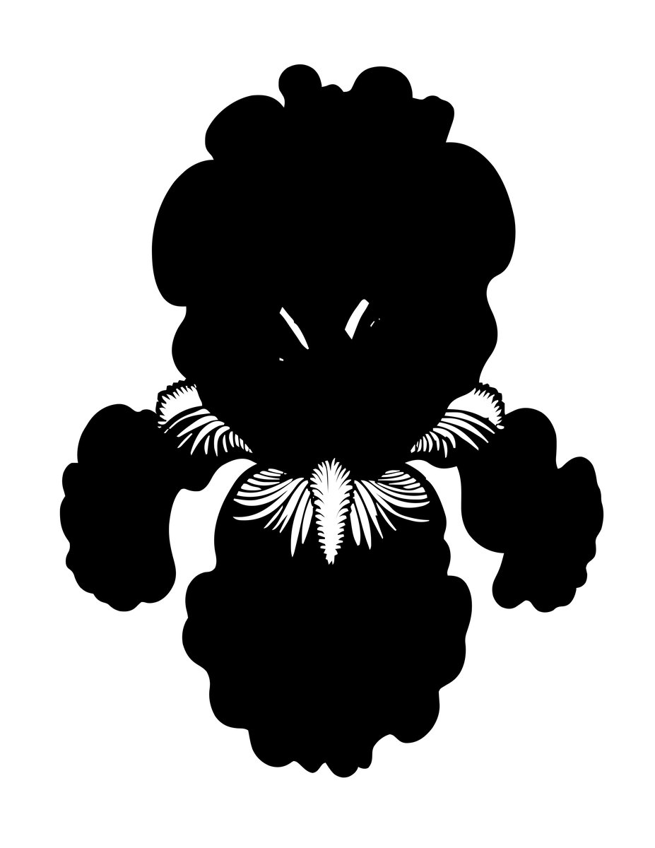 Dutch Iris - free printable coloring page