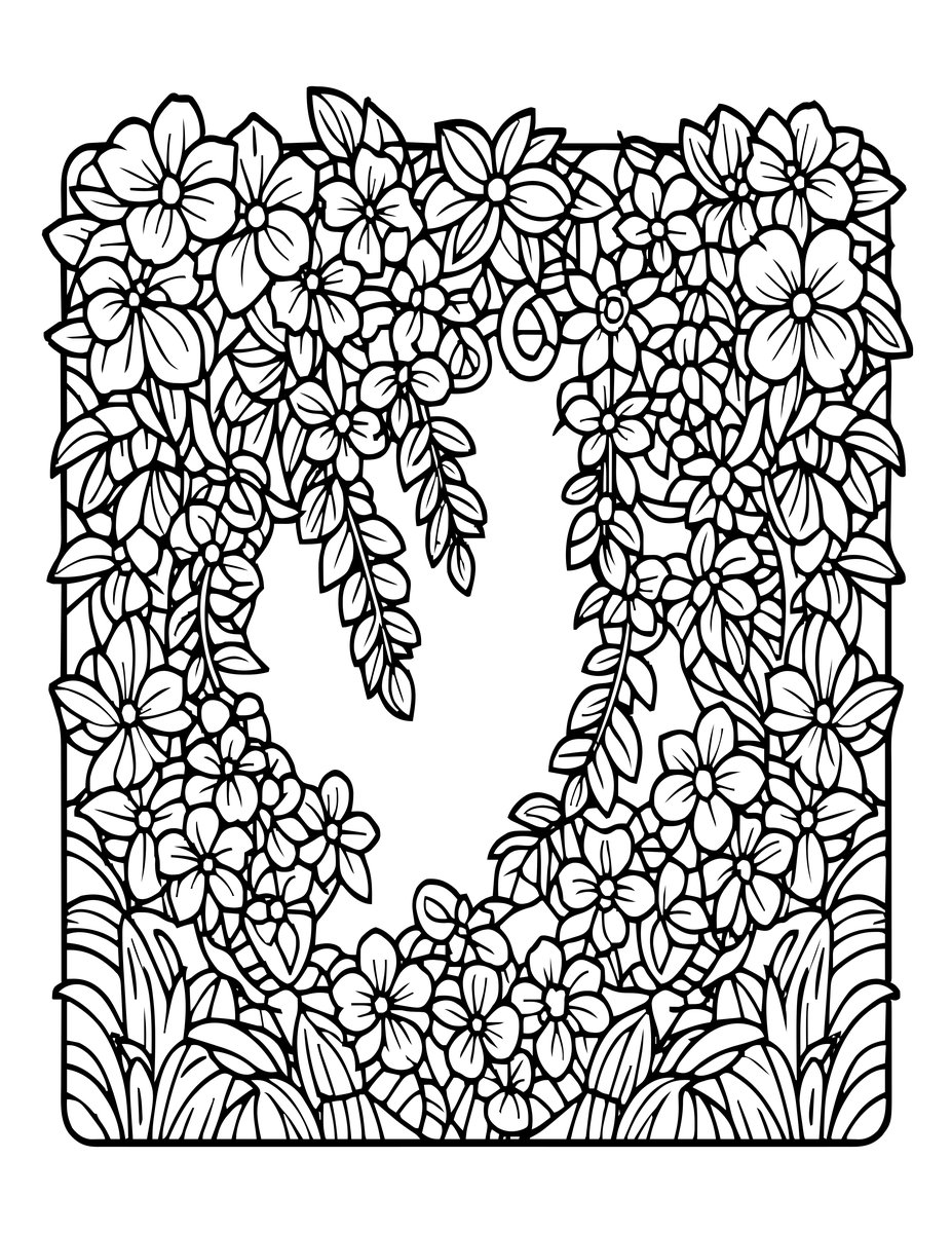 Climbing Wall - free printable coloring page