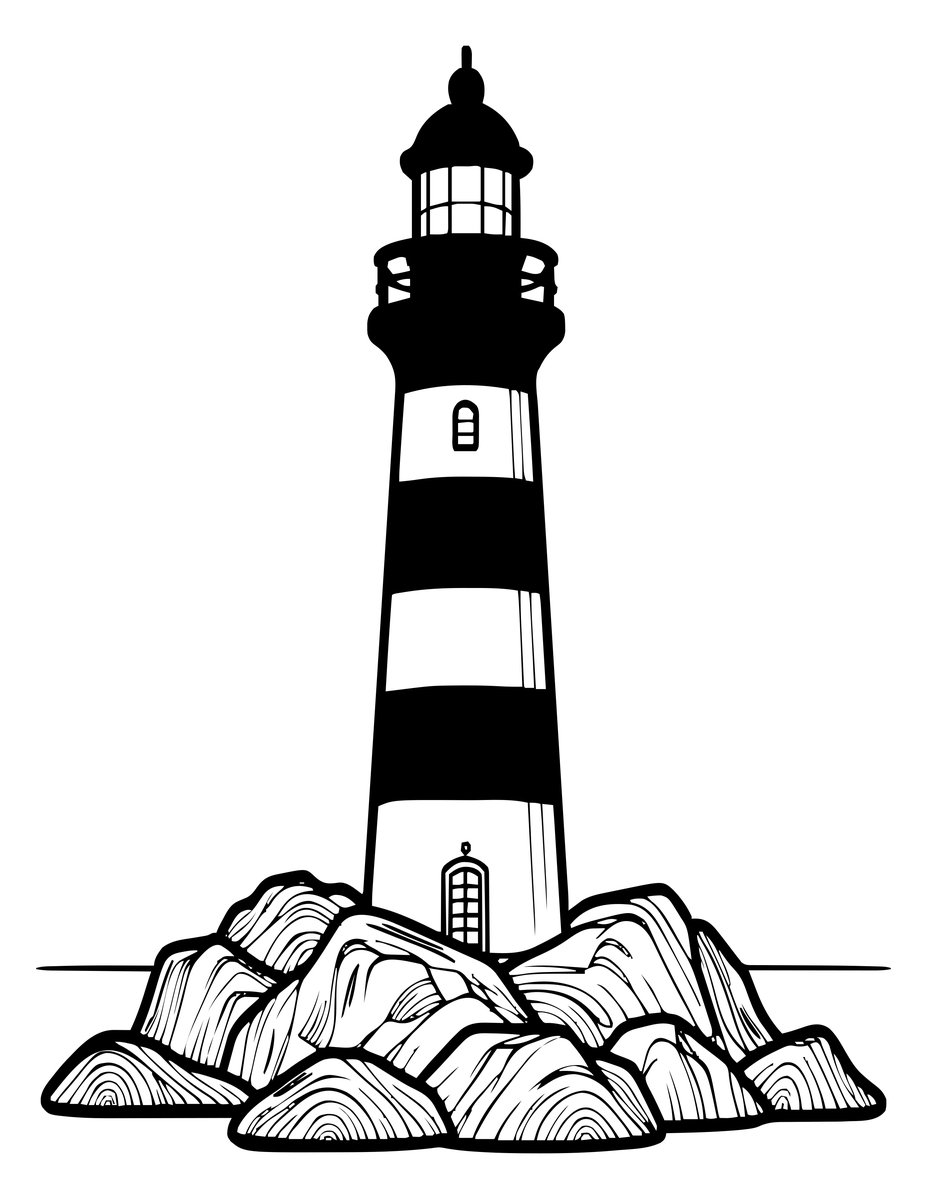 Classic Striped - free printable coloring page