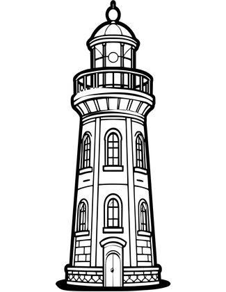 Mediterranean - Free printable coloring page