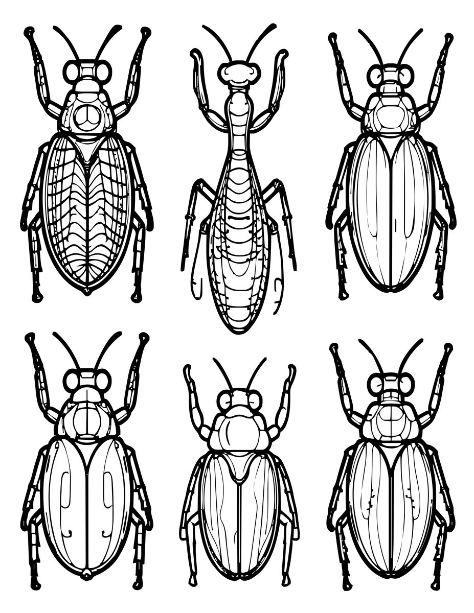 Collection Tray - free printable coloring page