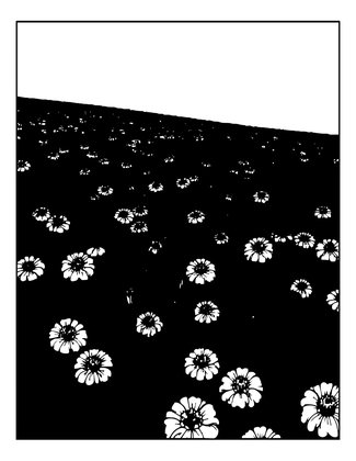 Marigold Field - Free printable coloring page