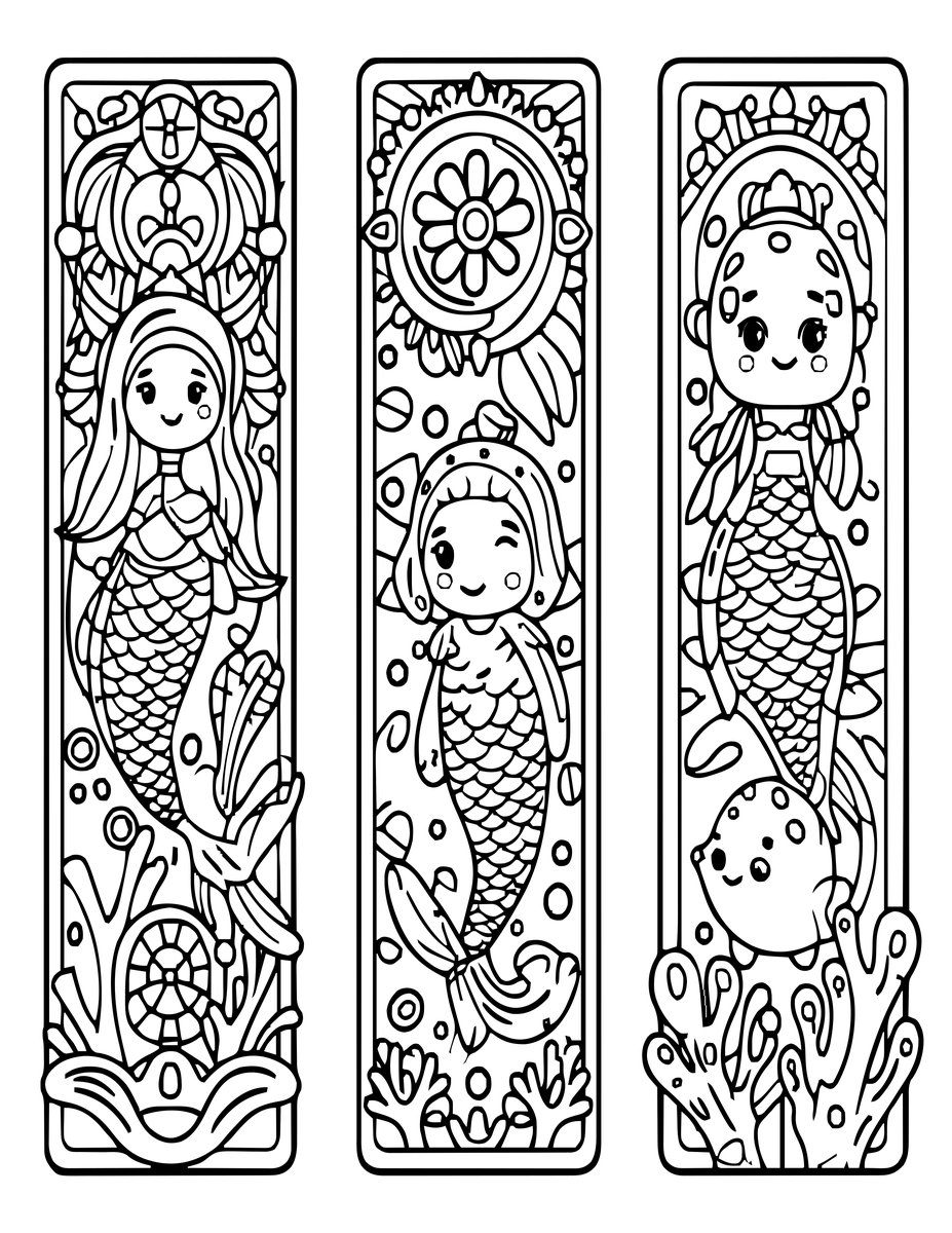 Decorative Panel - free printable coloring page