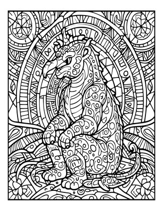 Minotaur Young - Free printable coloring page
