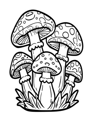 Ink Cap - Free printable coloring page