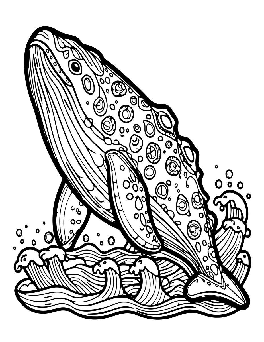 Leviathan - free printable coloring page