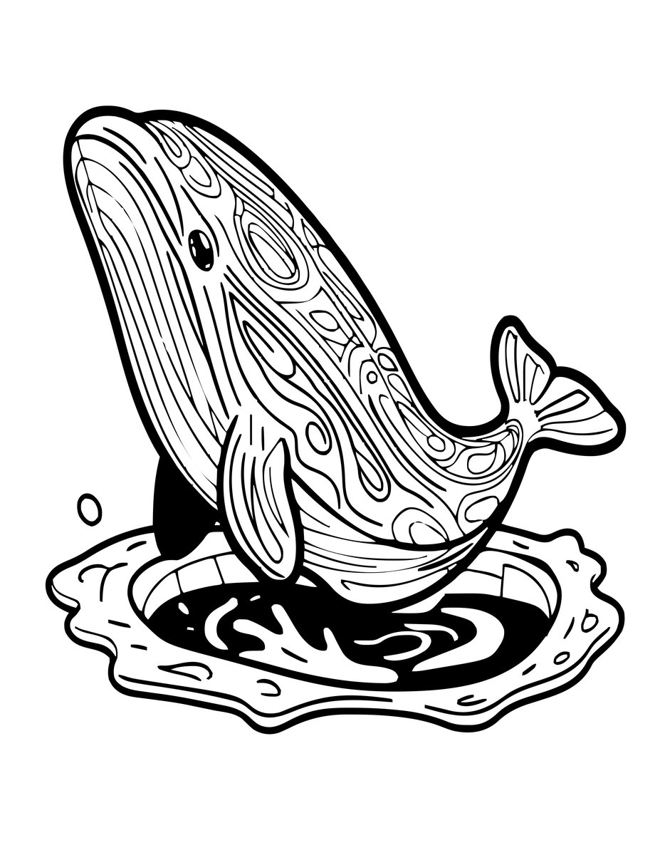 Ice Breathing - free printable coloring page