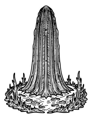 Tower in Swamp - Free printable coloring page