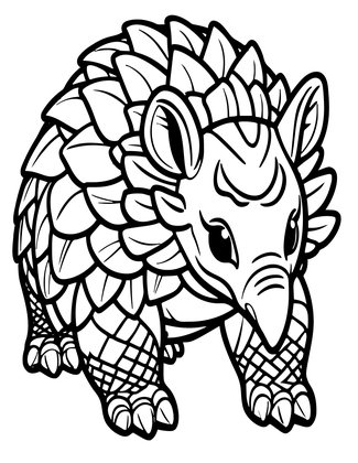 Digging Claws - Free printable coloring page