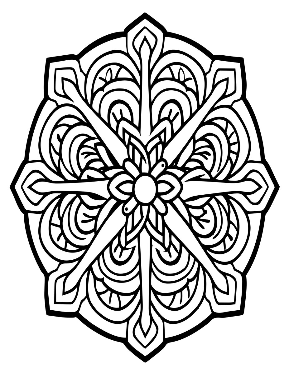 Carpet Detail Corner - free printable coloring page