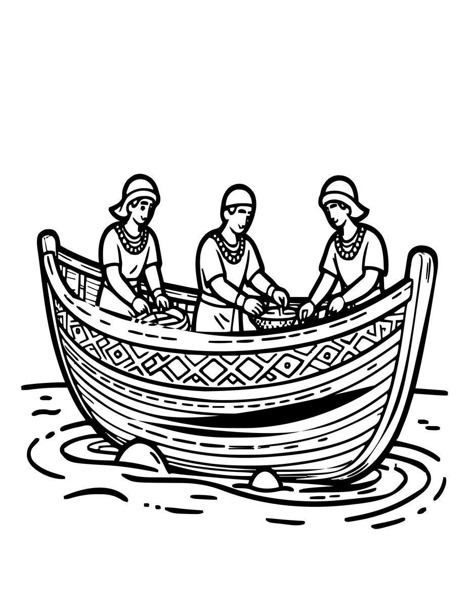 Ship Building - free printable coloring page