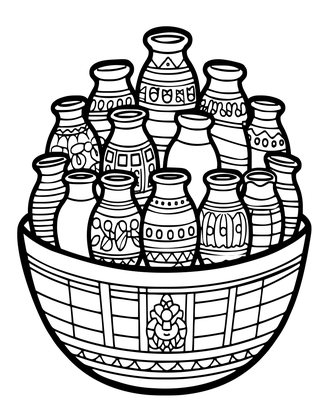 Merchant Vessel - Free printable coloring page