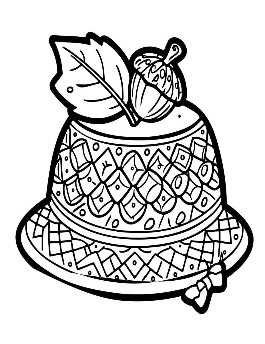 Pixie Hat - free printable coloring page