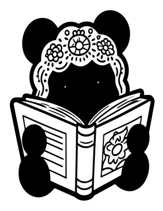 Brownie and Candle - Free printable coloring page