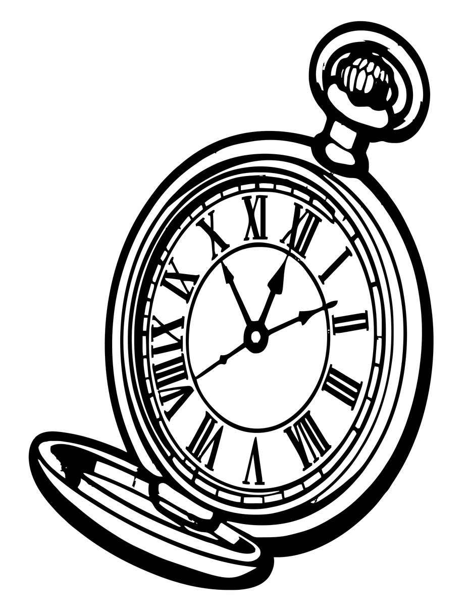 Open Hunter Case - free printable coloring page