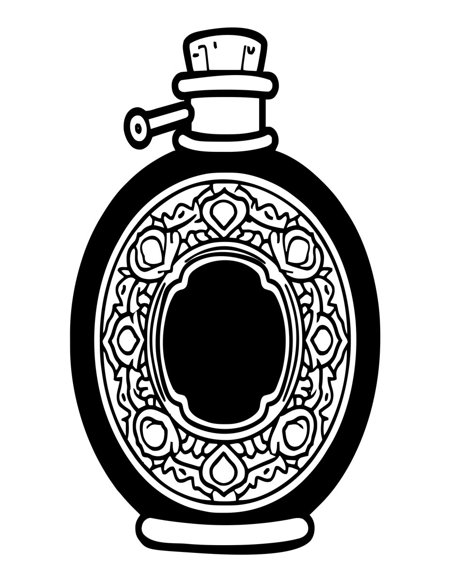 Healing Potion - free printable coloring page