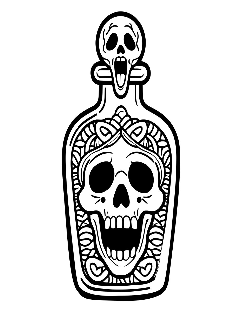 Nightmare Draft - free printable coloring page